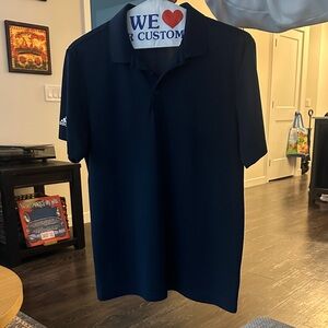 adidas Men's Dark Blue Polo Shirt